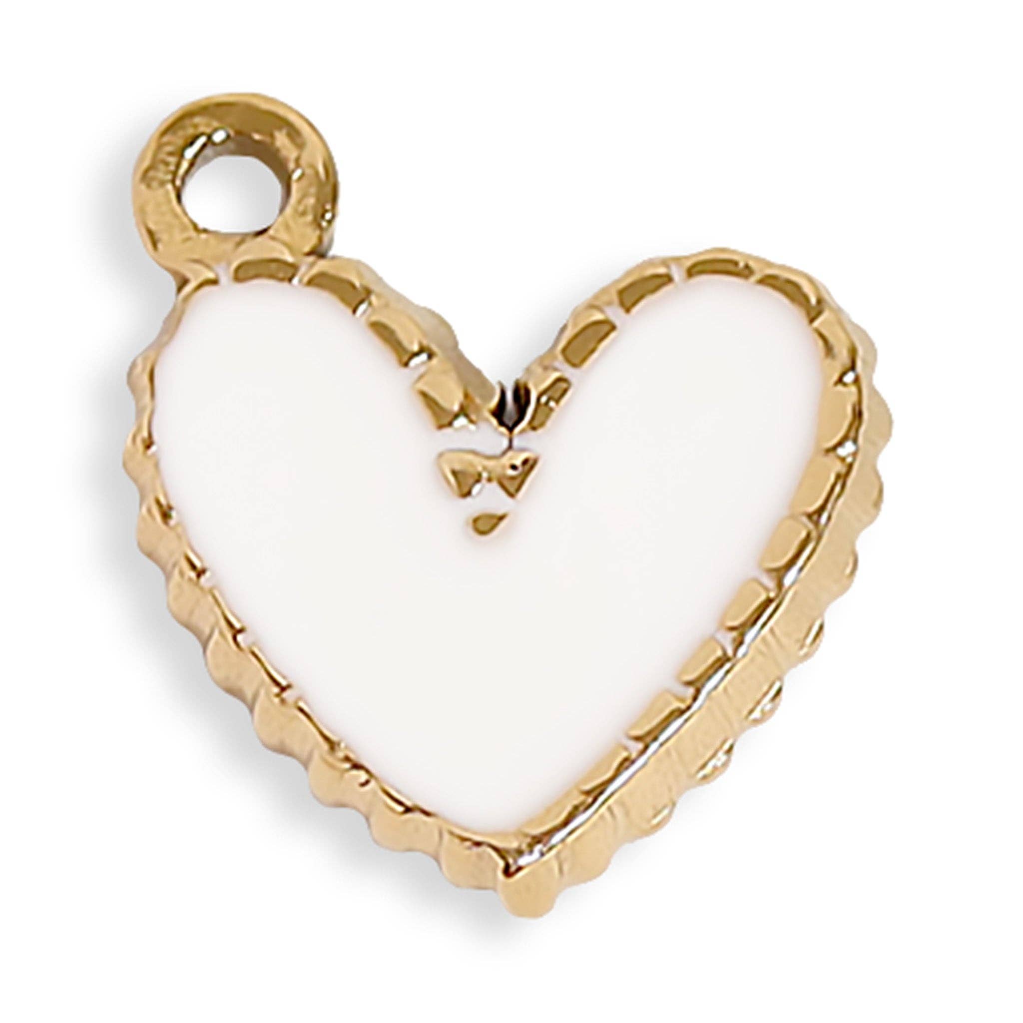MTT Jewelry - Jewelry - Charms - Epoxy Heart Charm - MTT Collective