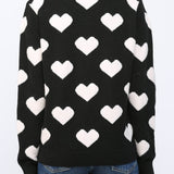 Tiffany Heart Pattern Crewneck