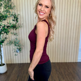 Nora Reversible Ribbed Tank