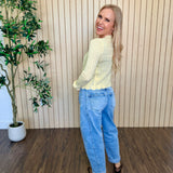 Colette Scalloped Pointelle Cardigan