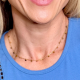Disc Chain Necklace