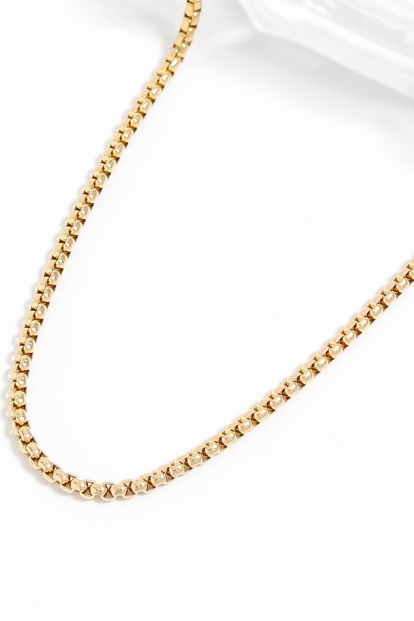 MTT Jewelry - Jewelry - Necklaces - Rory Rounded Box Chain - MTT Collective