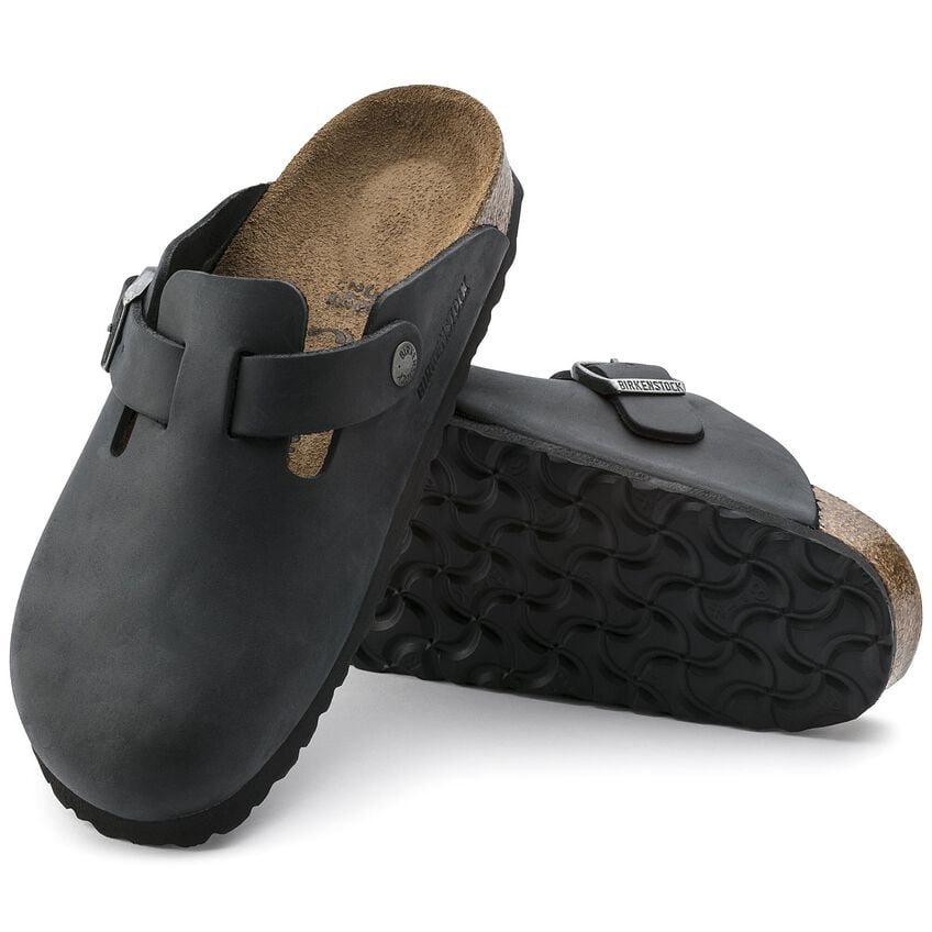 Birkenstock - Womens - Shoes - Sandals - Boston Oiled Leather Footbed - MTT Collective