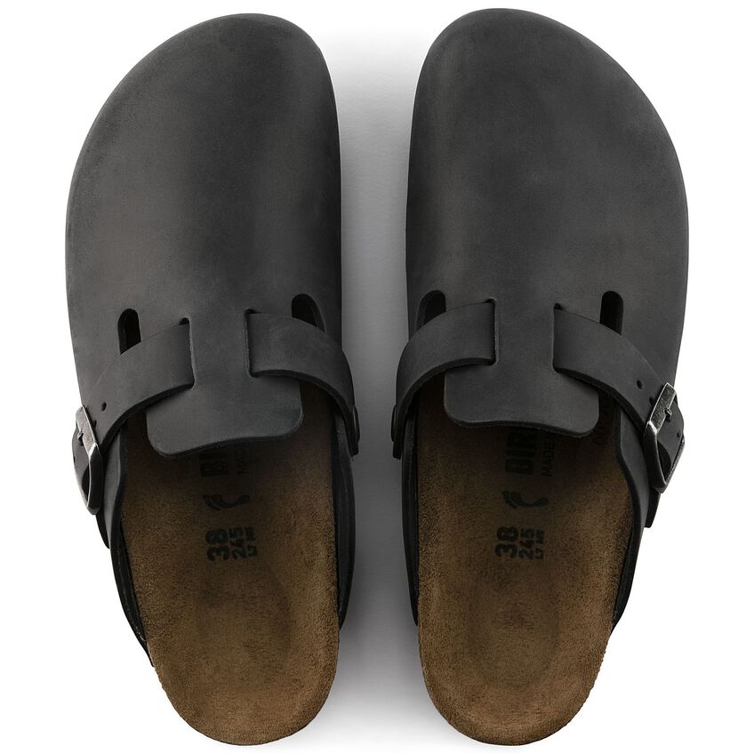 Birkenstock - Womens - Shoes - Sandals - Boston Oiled Leather Footbed - MTT Collective