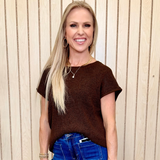 Cedar Relaxed Crew Neck Sweater