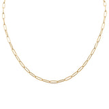 MTT Jewelry - Jewelry - Necklaces - Taylor Paperclip Chain Necklace - MTT Collective