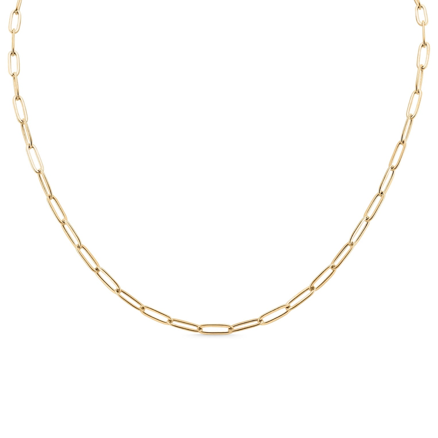 MTT Jewelry - Jewelry - Necklaces - Taylor Paperclip Chain Necklace - MTT Collective
