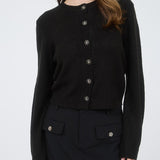 Colette Button-Detail Cardigan