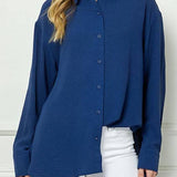 Easy to Love Boyfriend Button Up Shirt