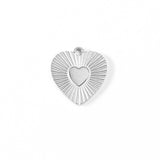 MTT Jewelry - Jewelry - Charms - Sunburst Heart Charm - MTT Collective