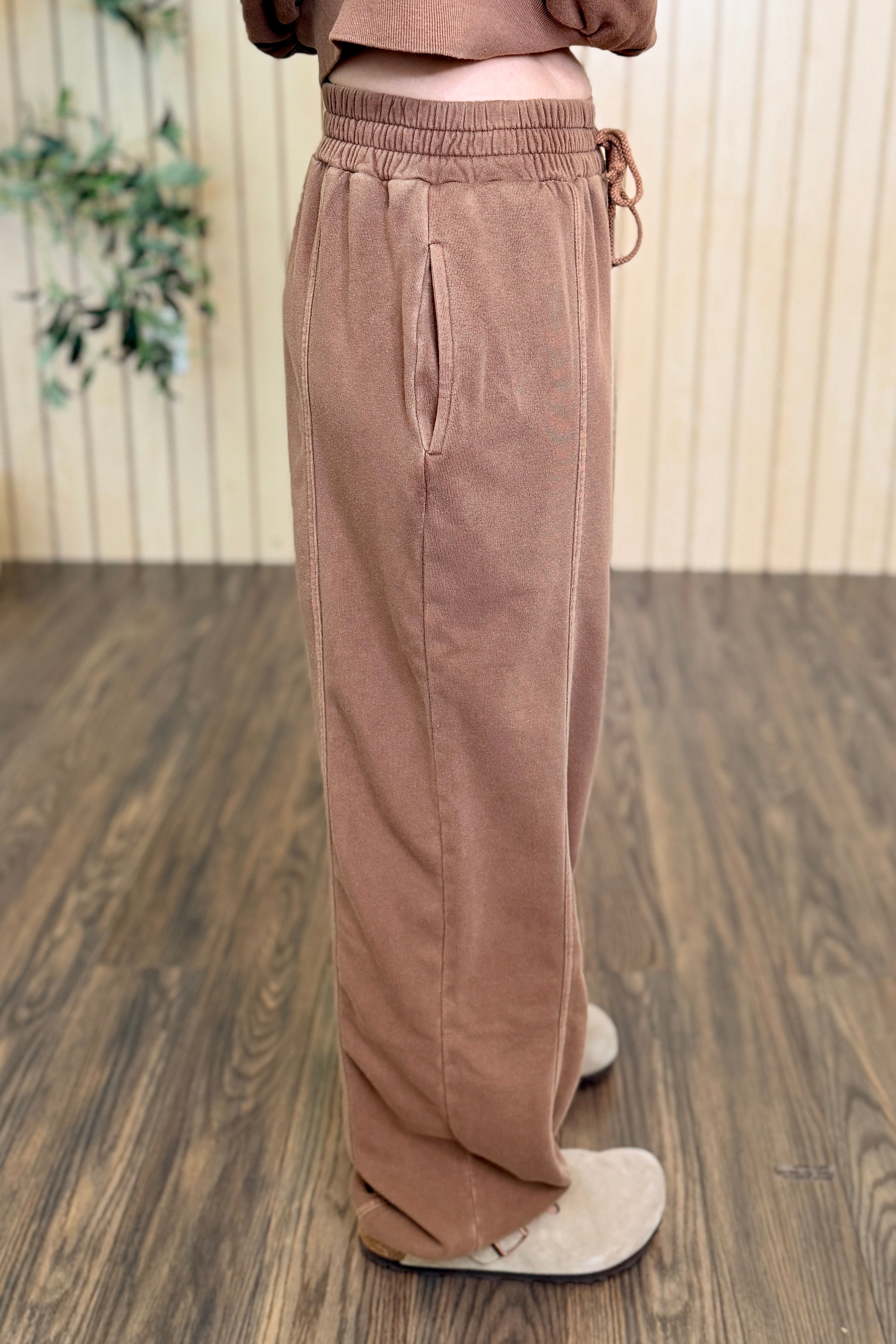 Hollow Drawstring Lounge Pant