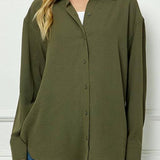 Easy to Love Boyfriend Button Up Shirt