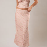 Madeline Lace Back Ruched Top