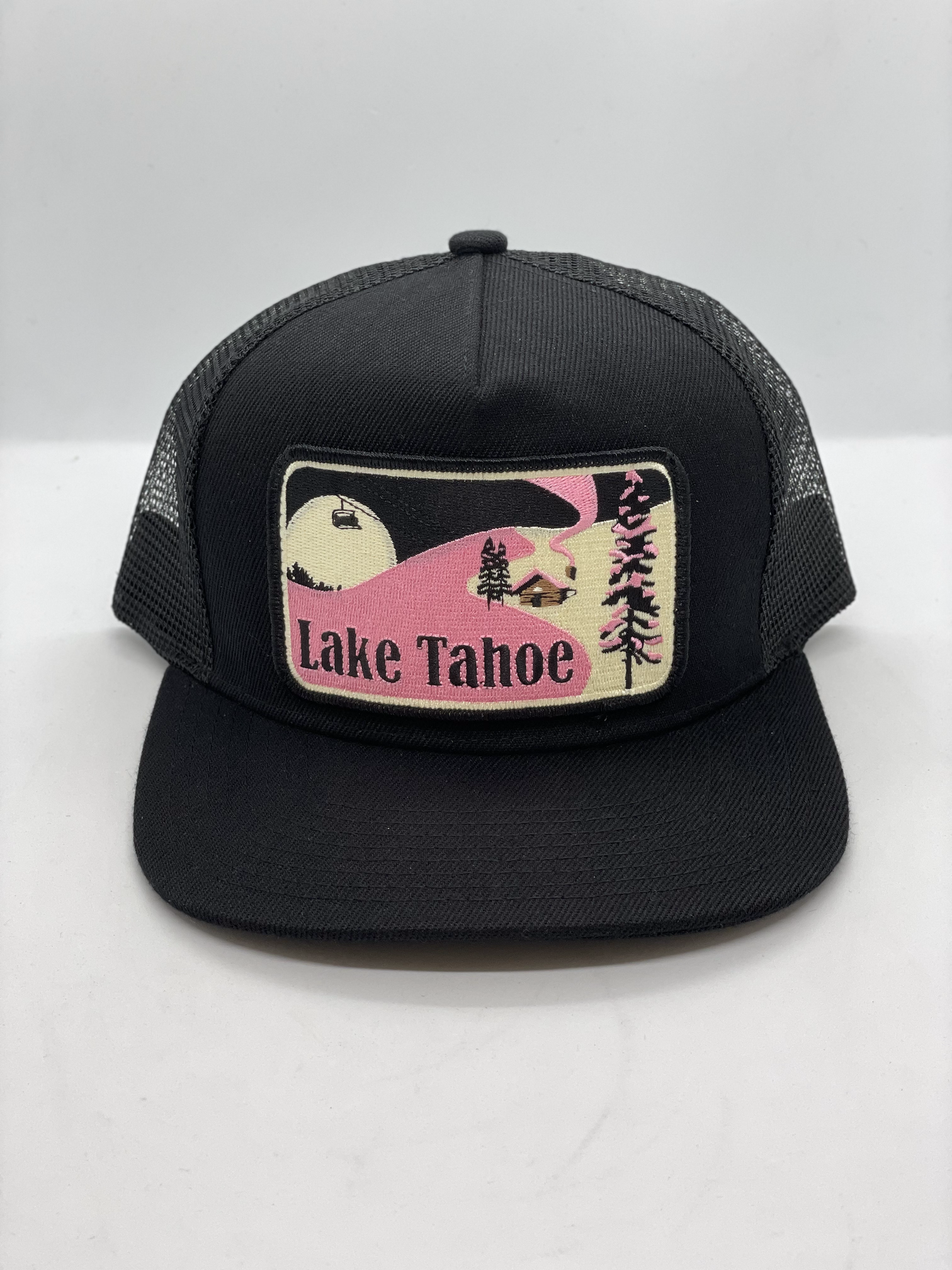 Bart Bridge - Unisex - Hats - Snapbacks - Lake Tahoe Winter Scene Pocket Hat - MTT Collective