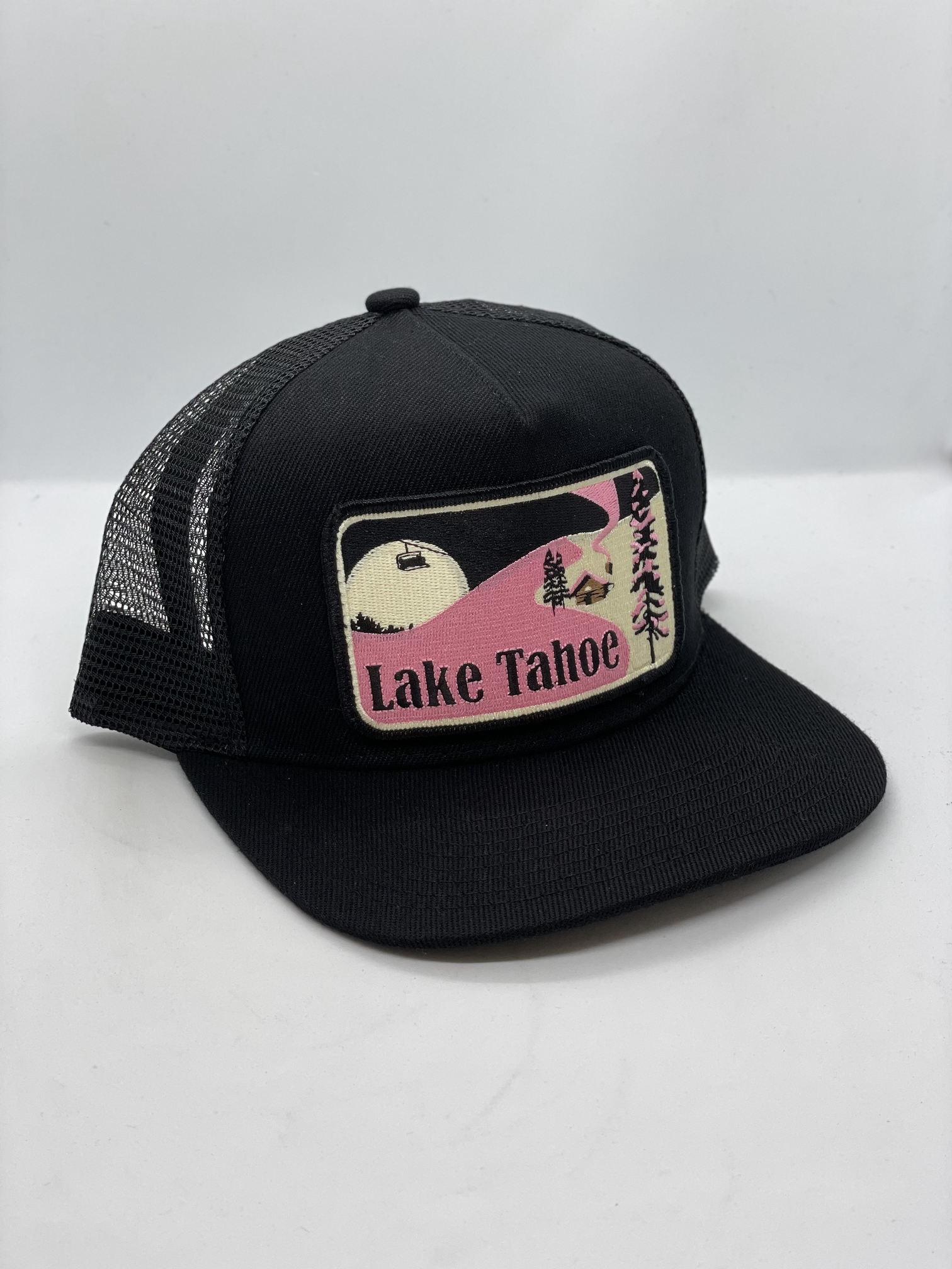 Bart Bridge - Unisex - Hats - Snapbacks - Lake Tahoe Winter Scene Pocket Hat - MTT Collective