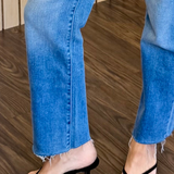 Square Toe Julia Suede
