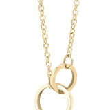 Bridget Interlocked Rings Necklace