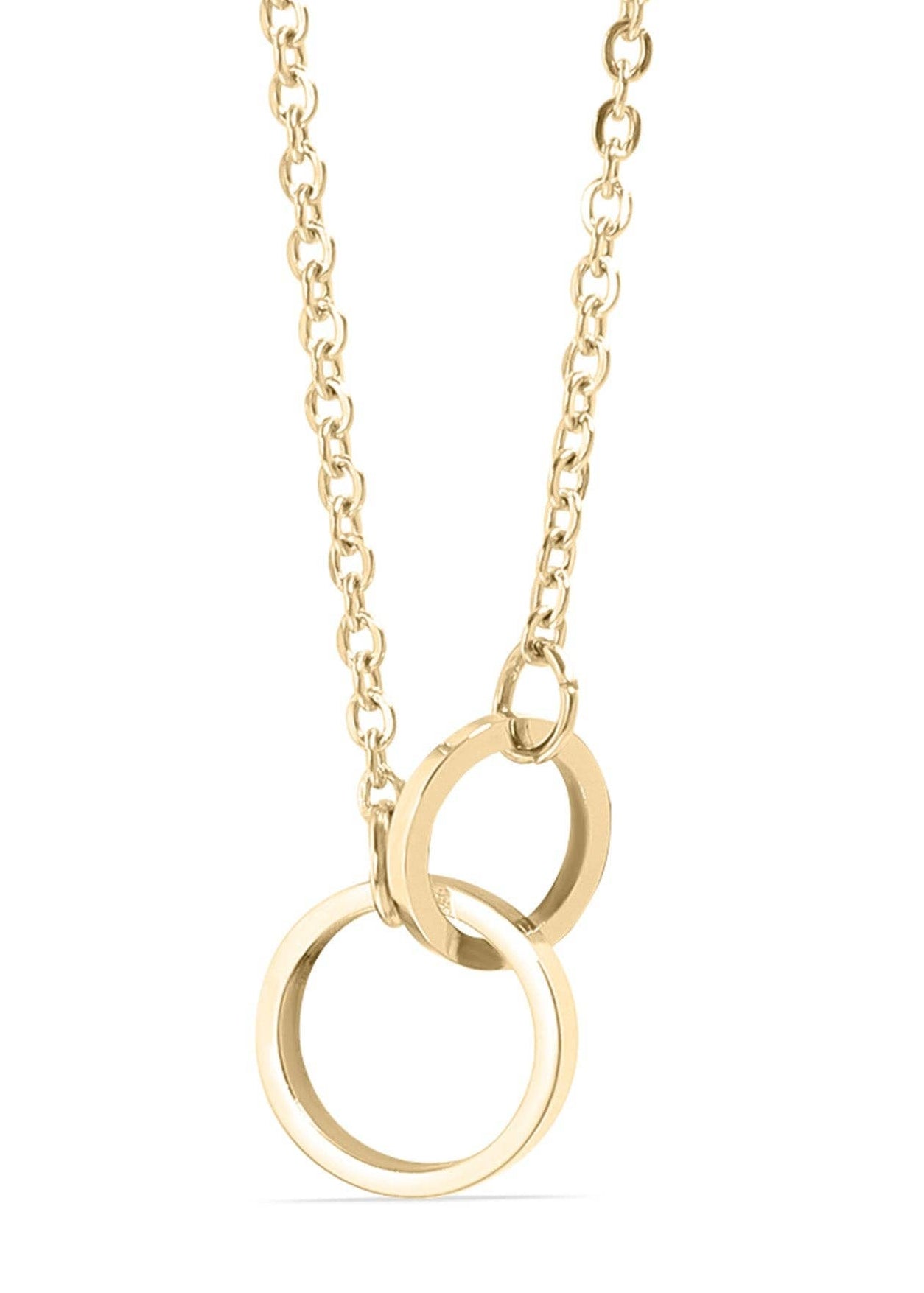 MTT Jewelry - Jewelry - Necklaces - Bridget Interlocked Rings Necklace - MTT Collective
