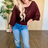 Aspen Boat Neck Dolman Sweater