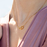 Bridget Interlocked Rings Necklace