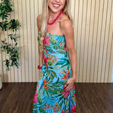 Thistle Strapless Maxi Dress