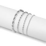 Ashley Gold Stainless Steel PVD Rope Chain Anklet - MTT Collective