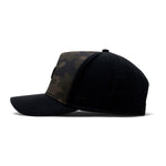 Melin Odysea Brick Hydro snapback in Olive Camo, back view