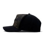 Melin Odysea Brick Hydro snapback in Olive Camo, back view
