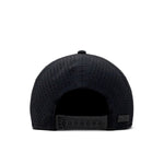 Melin Odysea Brick Hydro snapback in Olive Camo, angled view