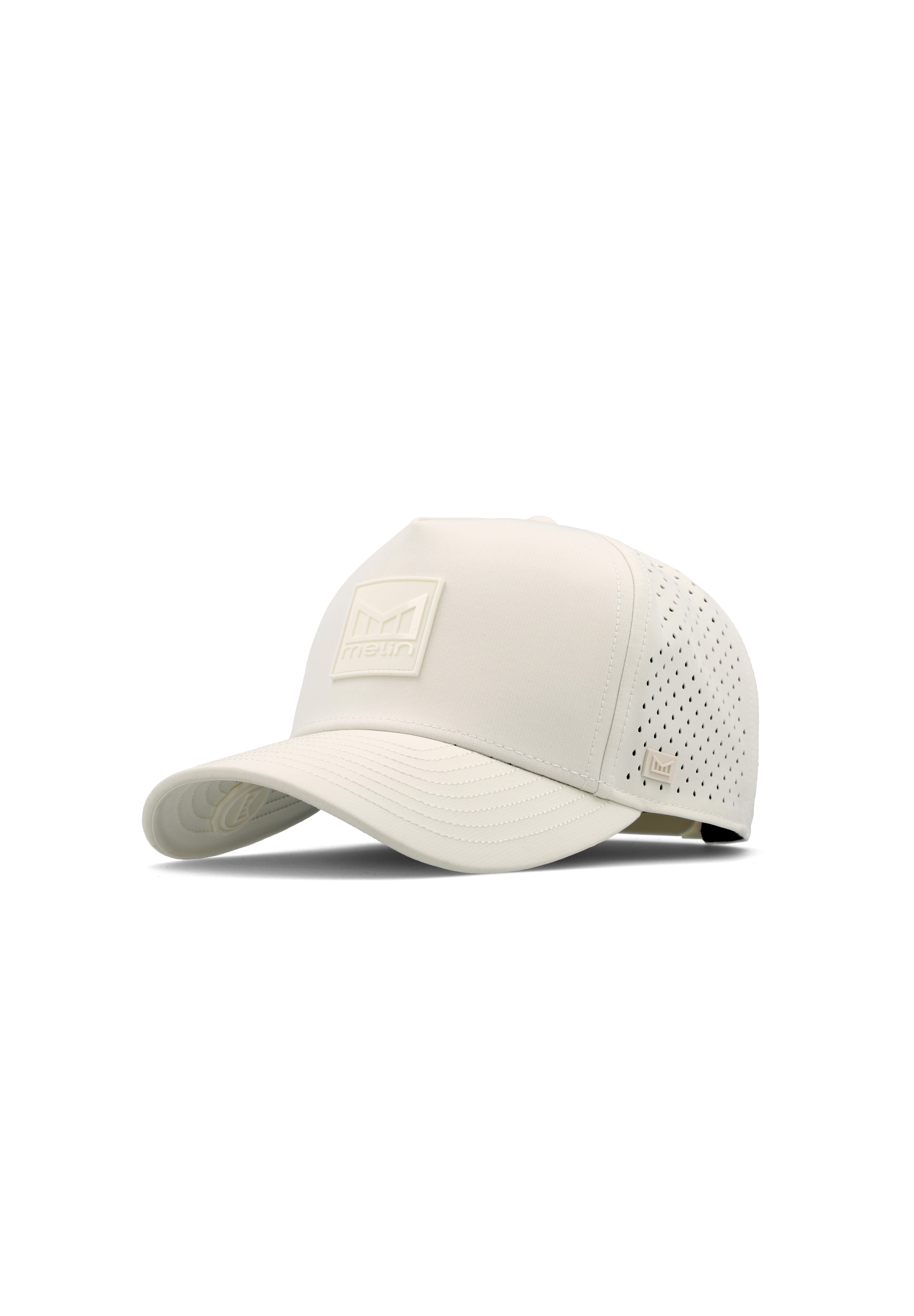 Melin Hydro Odysea Stacked Egret snapback - angled