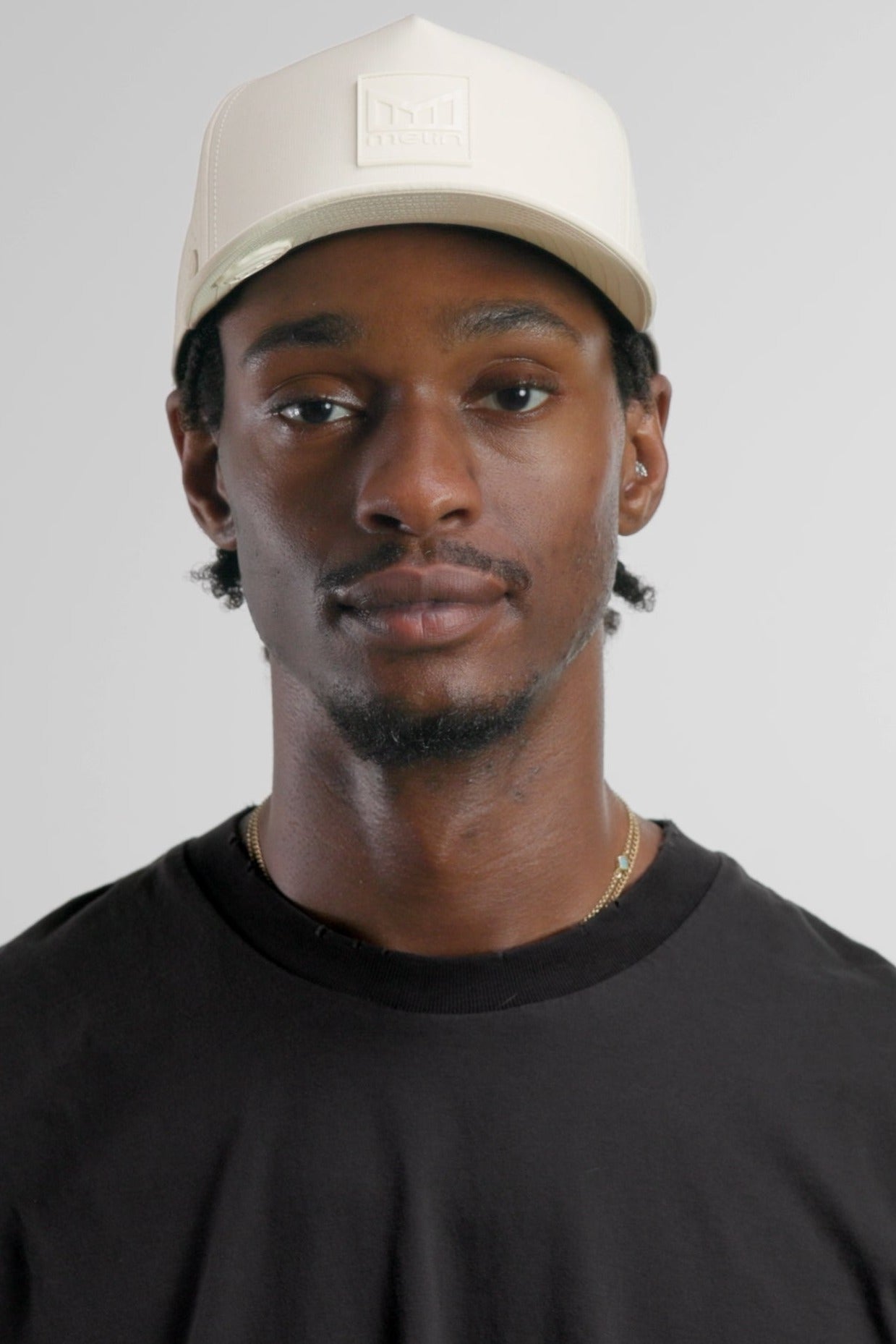 Melin Hydro Odysea Stacked Egret snapback - lifestyle