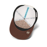Melin Odysea Stacked Hydro in Frosted Birch, underbrim and interior lining