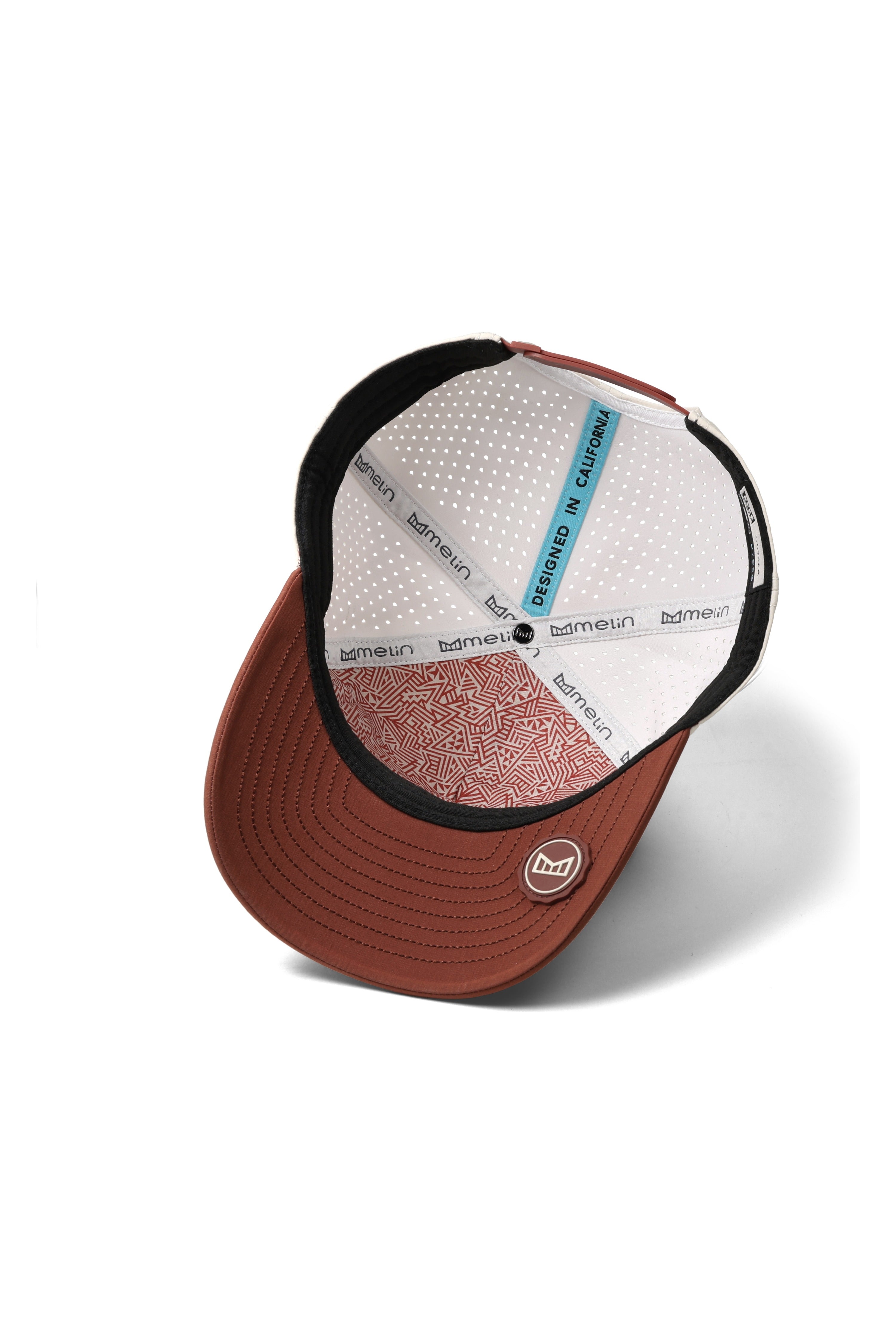 Odysea Stacked Hydro Moonbeam/Red Ochre underbrim