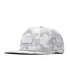 melin Coronado Brick Hydro snapback hat in Snow Camo - front angled view