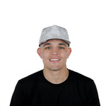 melin Coronado Brick Hydro snapback hat in Snow Camo - worn by model