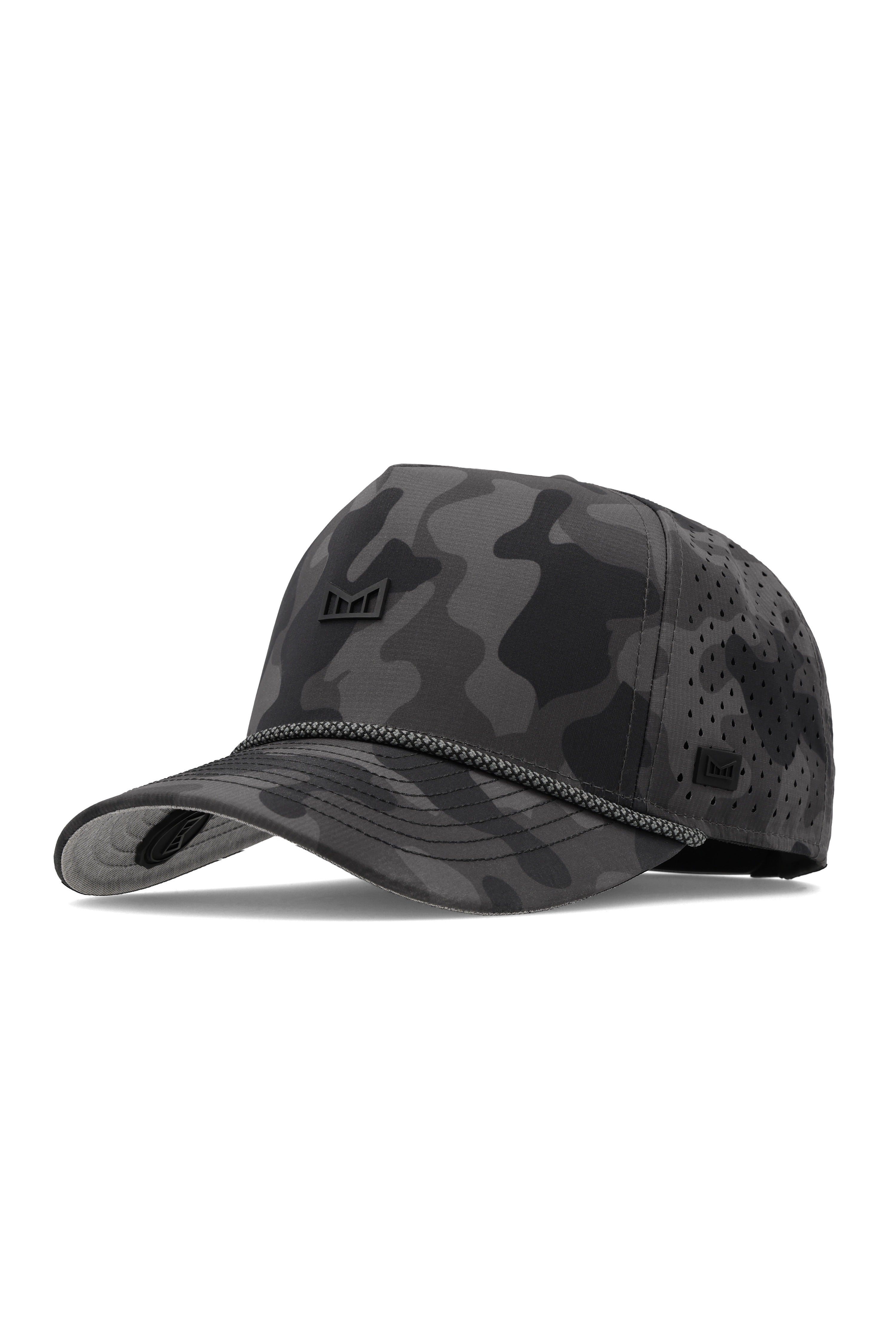 Melin Odysea Rope Bulls Icon Hydro snapback in Black Camo