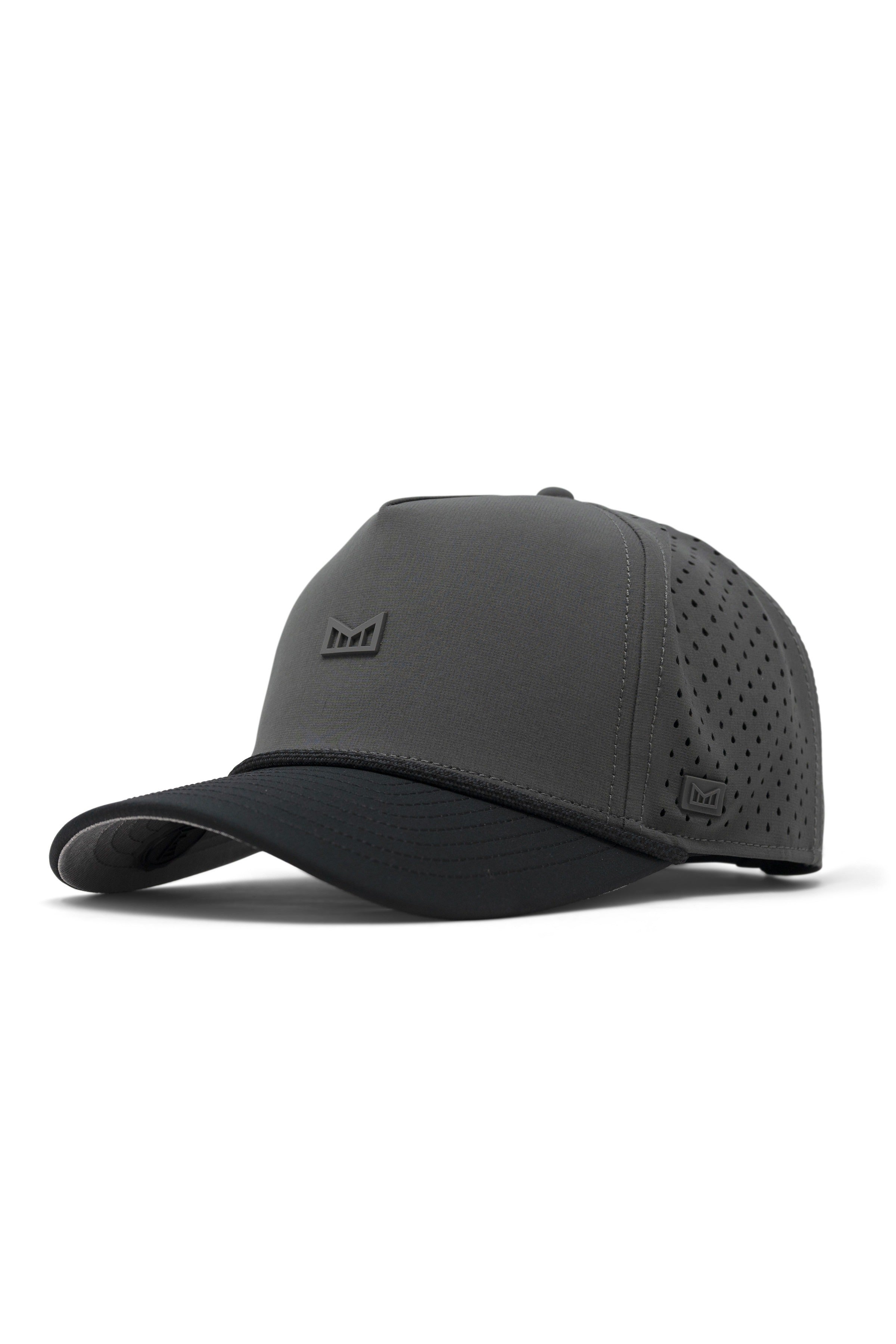Melin Odysea Rope Bulls Icon Hydro snapback in Charcoal/Black