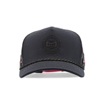 Melin Hydro Odysea Rope MPH Garage snapback in black, front view