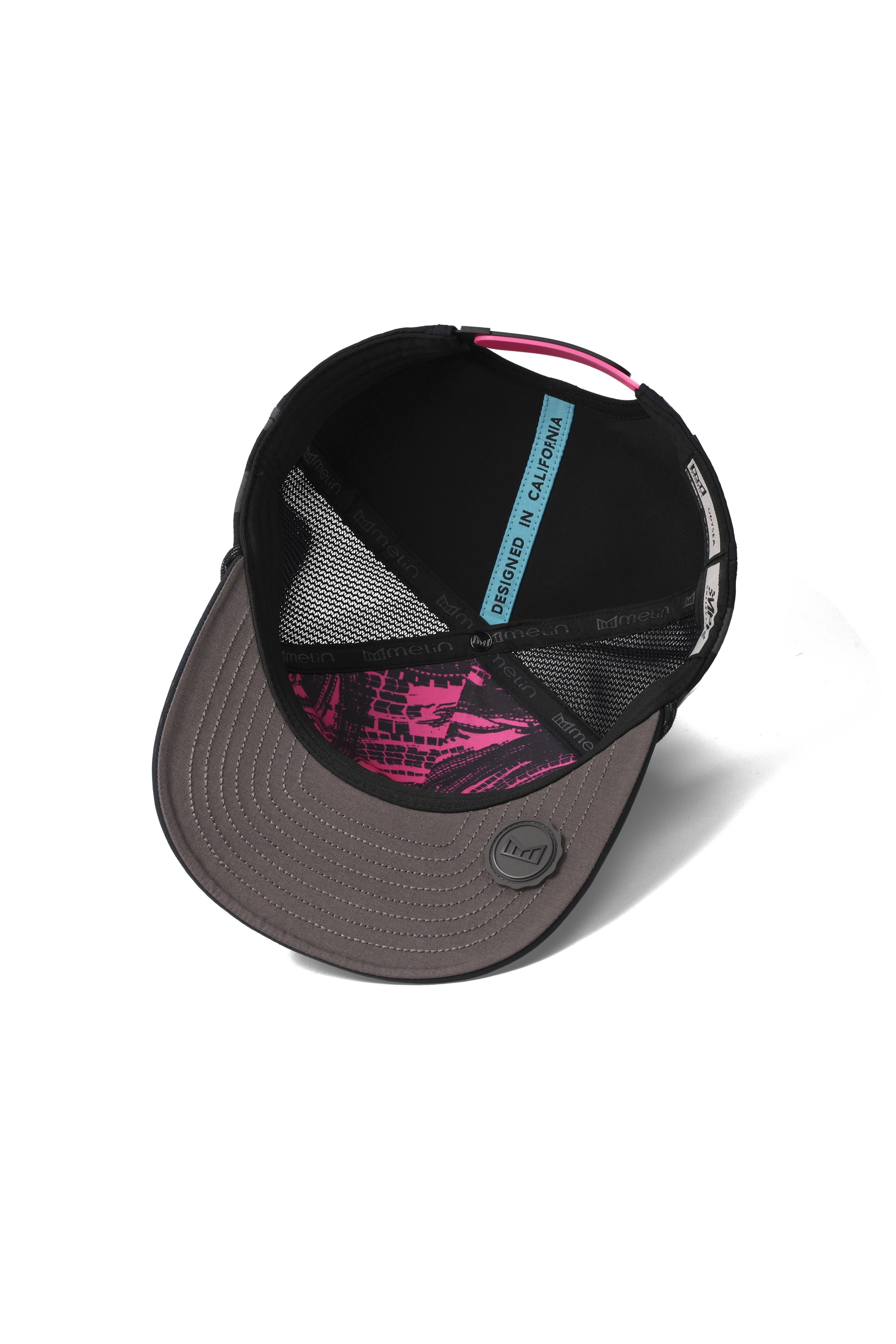 Melin Hydro Odysea Rope MPH Garage snapback interior lining and undervisor detail