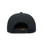 Melin Hydro Odysea Rope snapback in Yellow Jacket, back view with snapback closure