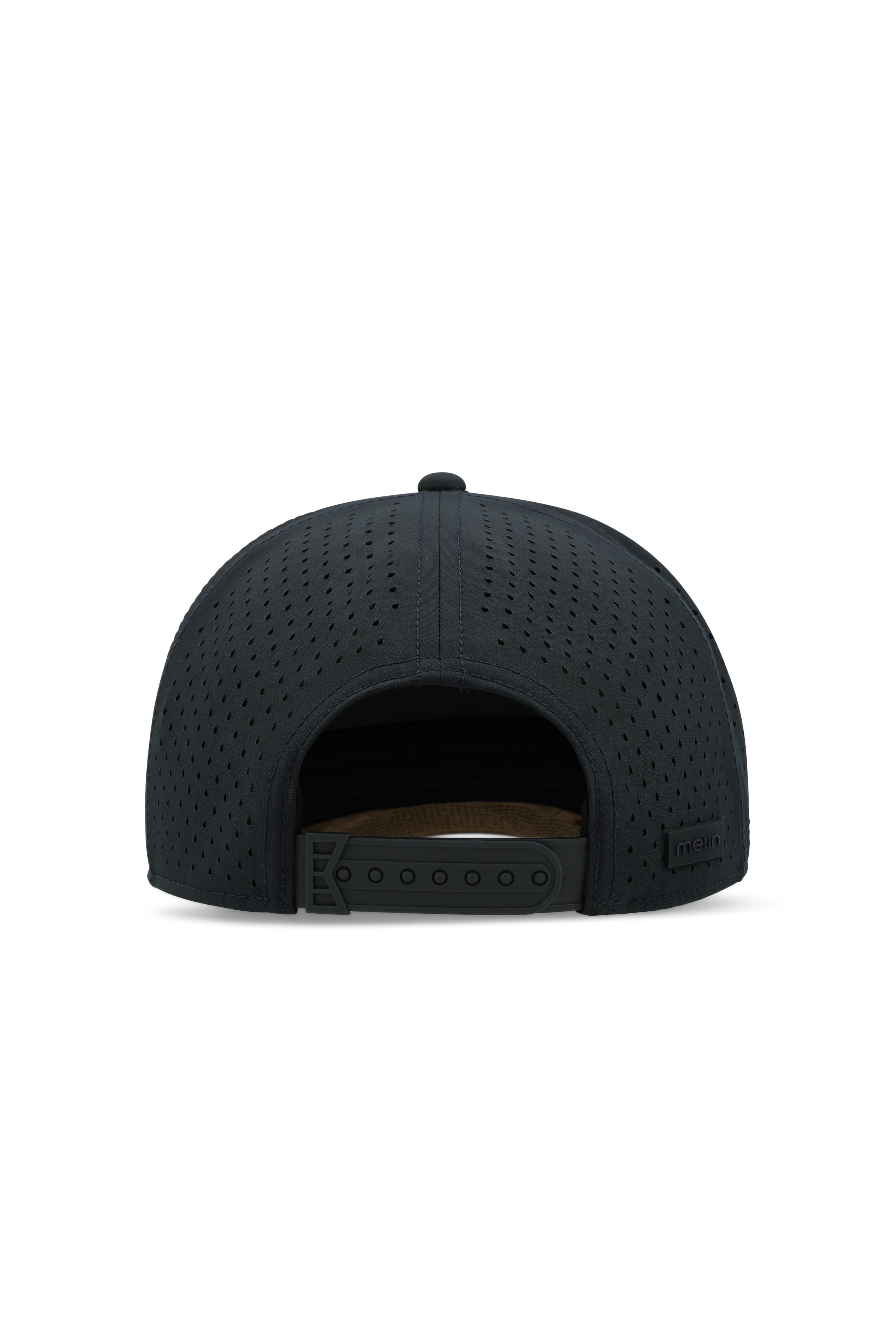 Melin Hydro Odysea Rope snapback in Yellow Jacket, back view with snapback closure