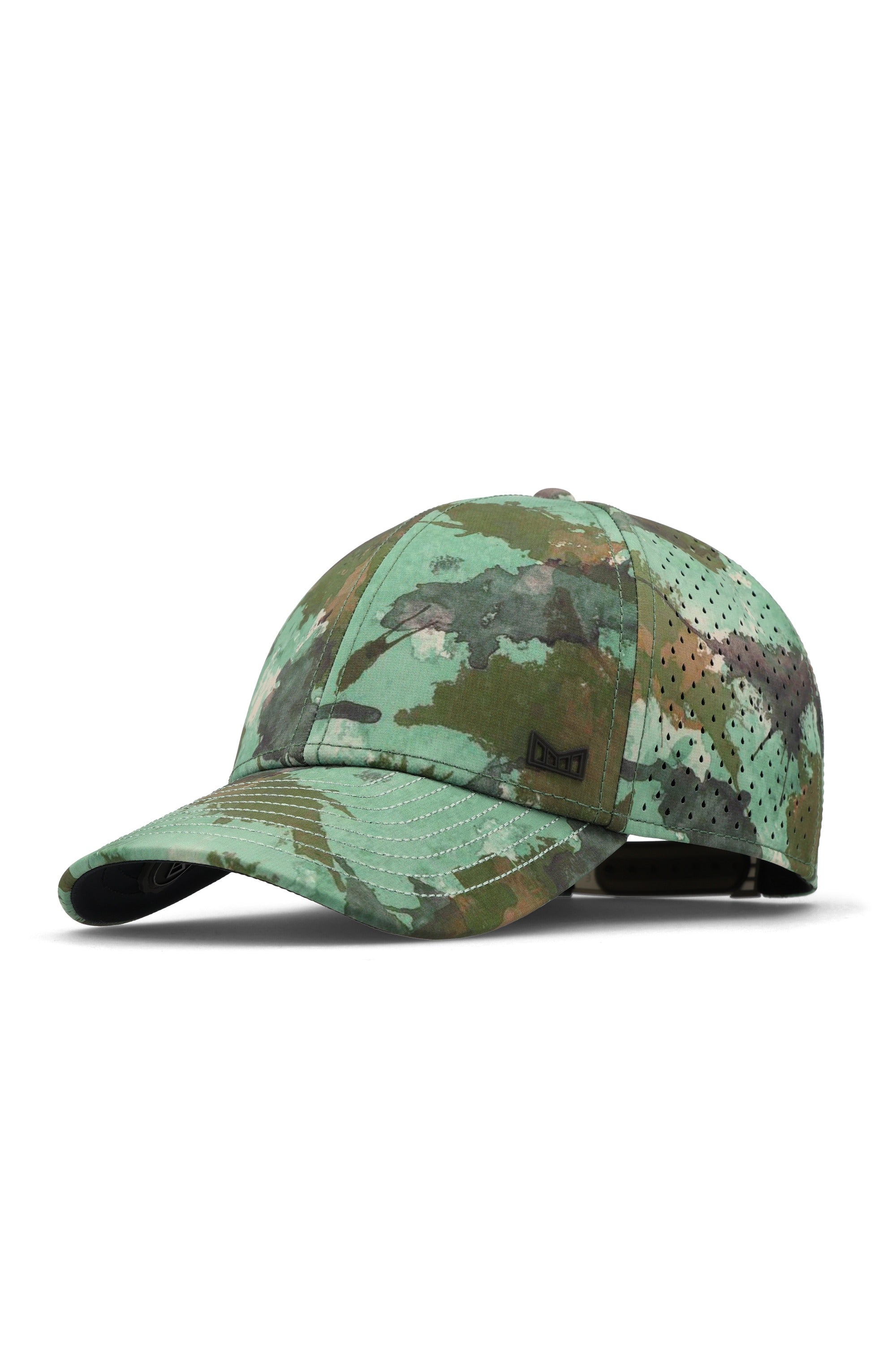 melin Hydro A-Game Watercolor Camo snapback hat front