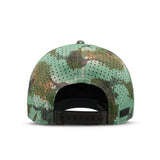 melin Hydro A-Game Watercolor Camo snapback hat detail