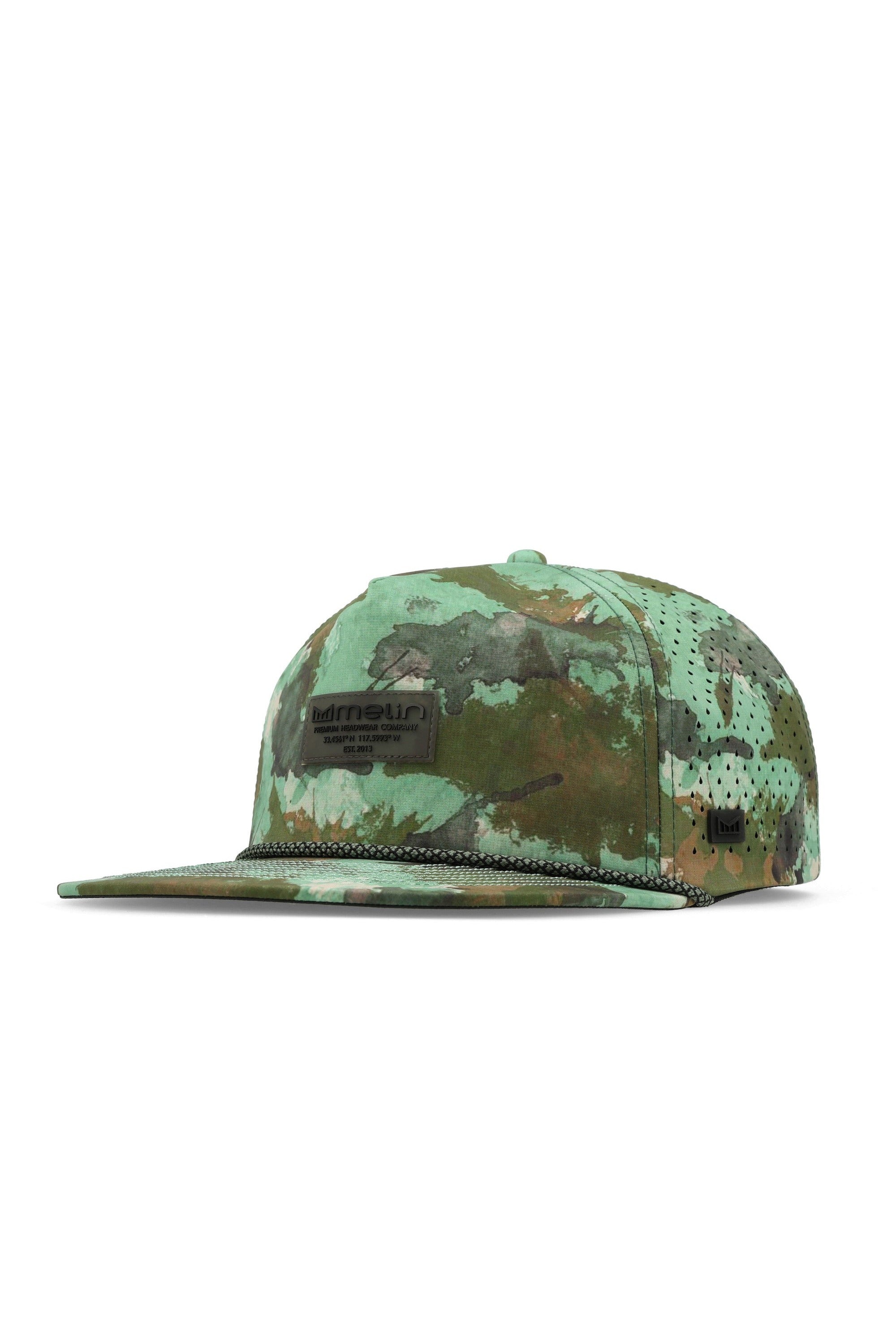 Melin Hydro Coronado snapback in Watercolor Camo