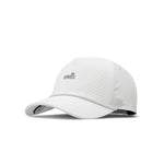 Melin Odysea Rope Links Hydro MagnaLink golf hat in white, angled view