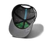 Melin Hydro Compass Links w/MagnaLink hat in Grey, interior and undervisor detail