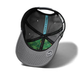 Melin Hydro Compass Links w/MagnaLink hat in Grey, interior and undervisor detail