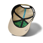 Melin Hydro Compass Links w/MagnaLink hat in Khaki, interior and undervisor detail