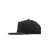 Melin Coronado Links Hydro MagnaLink golf cap in black, side view