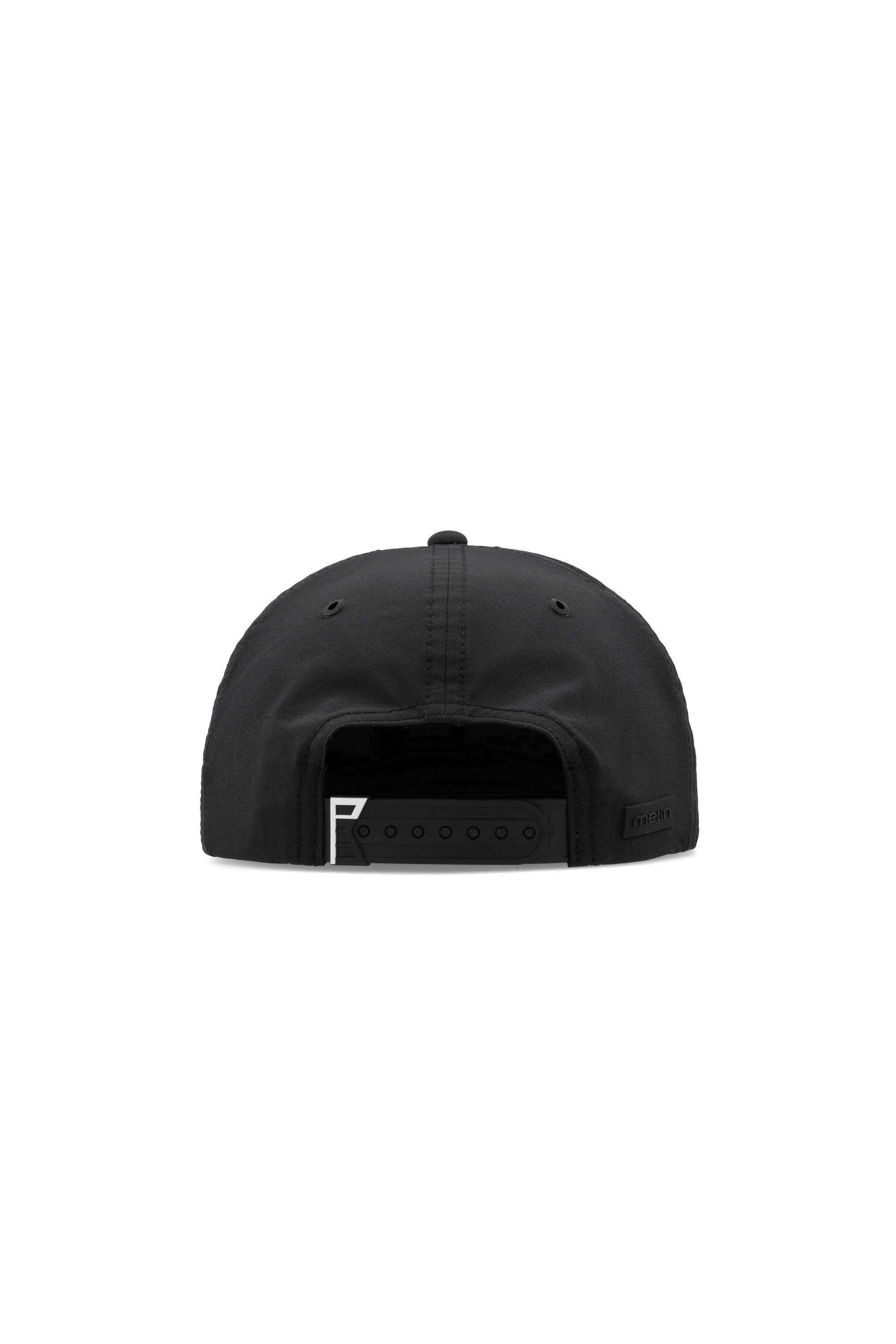 Melin Coronado Links Hydro MagnaLink golf cap in black, back view
